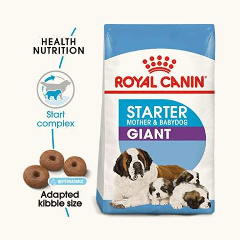 Royal Canin Giant Breed Dog and Puppy Starter Dry Food